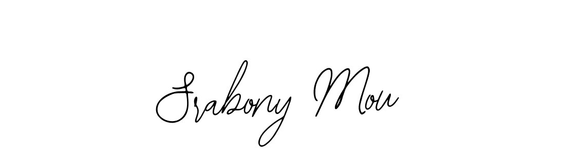 See photos of Srabony Mou official signature by Spectra . Check more albums & portfolios. Read reviews & check more about Bearetta-2O07w font. Srabony Mou signature style 12 images and pictures png