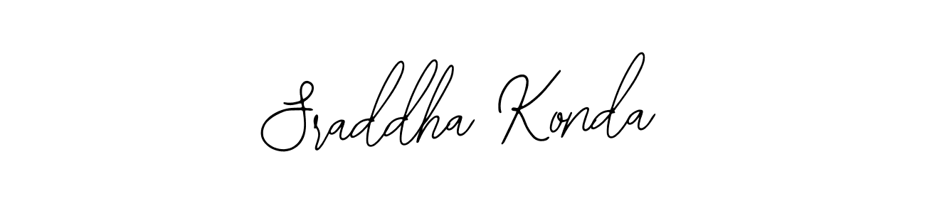 Use a signature maker to create a handwritten signature online. With this signature software, you can design (Bearetta-2O07w) your own signature for name Sraddha Konda. Sraddha Konda signature style 12 images and pictures png