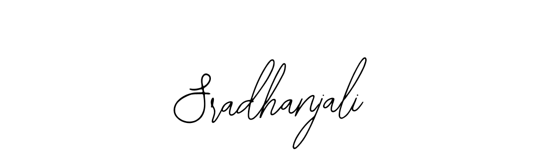 Make a beautiful signature design for name Sradhanjali. With this signature (Bearetta-2O07w) style, you can create a handwritten signature for free. Sradhanjali signature style 12 images and pictures png