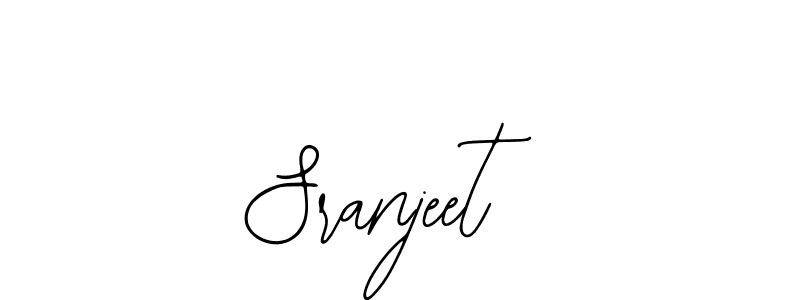 How to make Sranjeet signature? Bearetta-2O07w is a professional autograph style. Create handwritten signature for Sranjeet name. Sranjeet signature style 12 images and pictures png