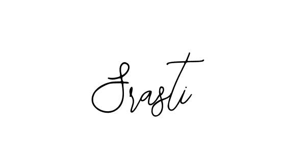 Use a signature maker to create a handwritten signature online. With this signature software, you can design (Bearetta-2O07w) your own signature for name Srasti. Srasti signature style 12 images and pictures png