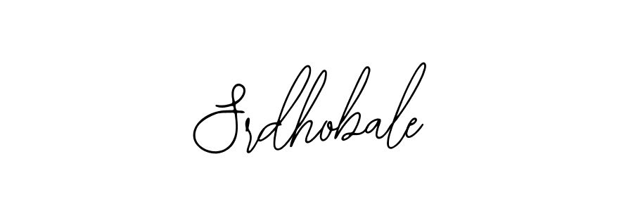 How to make Srdhobale signature? Bearetta-2O07w is a professional autograph style. Create handwritten signature for Srdhobale name. Srdhobale signature style 12 images and pictures png