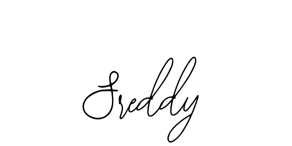 Use a signature maker to create a handwritten signature online. With this signature software, you can design (Bearetta-2O07w) your own signature for name Sreddy. Sreddy signature style 12 images and pictures png