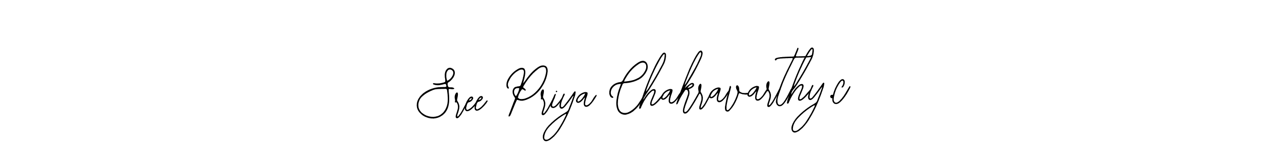 Also we have Sree Priya Chakravarthy.c name is the best signature style. Create professional handwritten signature collection using Bearetta-2O07w autograph style. Sree Priya Chakravarthy.c signature style 12 images and pictures png