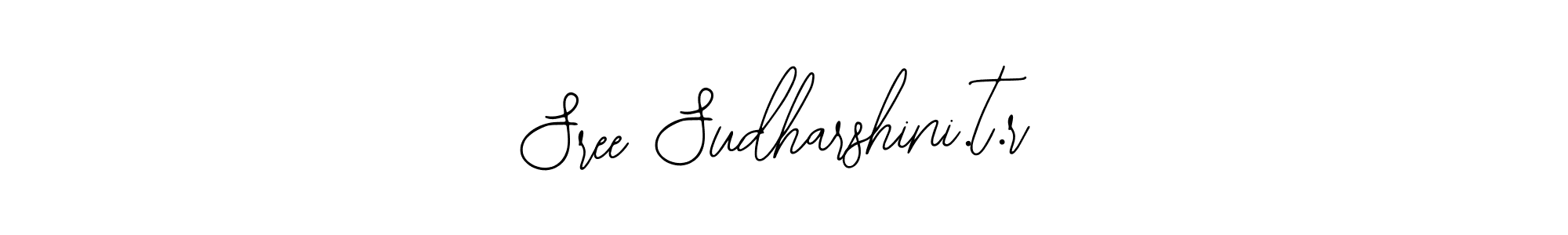 Once you've used our free online signature maker to create your best signature Bearetta-2O07w style, it's time to enjoy all of the benefits that Sree Sudharshini.t.r name signing documents. Sree Sudharshini.t.r signature style 12 images and pictures png