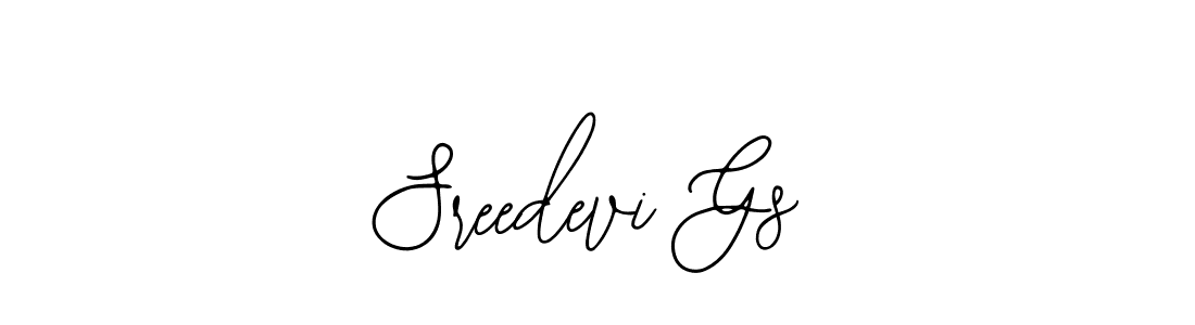 The best way (Bearetta-2O07w) to make a short signature is to pick only two or three words in your name. The name Sreedevi Gs include a total of six letters. For converting this name. Sreedevi Gs signature style 12 images and pictures png