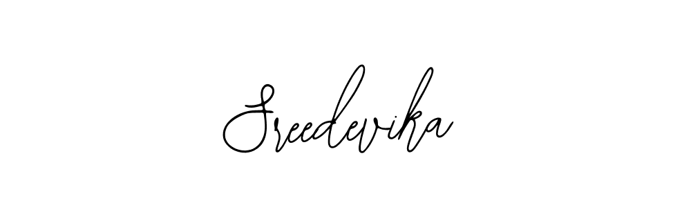 How to make Sreedevika signature? Bearetta-2O07w is a professional autograph style. Create handwritten signature for Sreedevika name. Sreedevika signature style 12 images and pictures png