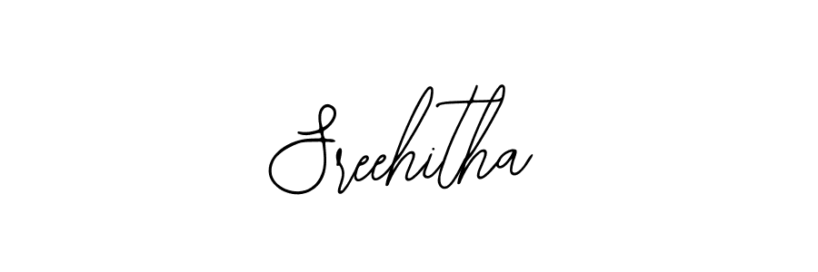 Design your own signature with our free online signature maker. With this signature software, you can create a handwritten (Bearetta-2O07w) signature for name Sreehitha. Sreehitha signature style 12 images and pictures png