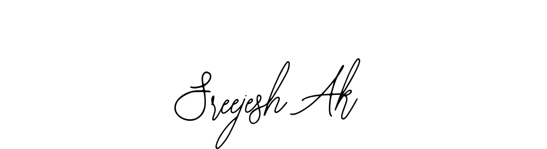 Make a short Sreejesh Ak signature style. Manage your documents anywhere anytime using Bearetta-2O07w. Create and add eSignatures, submit forms, share and send files easily. Sreejesh Ak signature style 12 images and pictures png