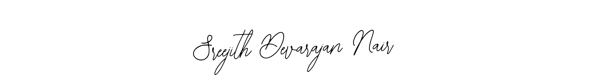 How to make Sreejith Devarajan Nair signature? Bearetta-2O07w is a professional autograph style. Create handwritten signature for Sreejith Devarajan Nair name. Sreejith Devarajan Nair signature style 12 images and pictures png