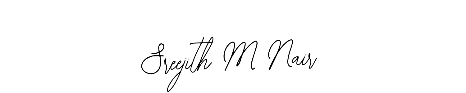 This is the best signature style for the Sreejith M Nair name. Also you like these signature font (Bearetta-2O07w). Mix name signature. Sreejith M Nair signature style 12 images and pictures png