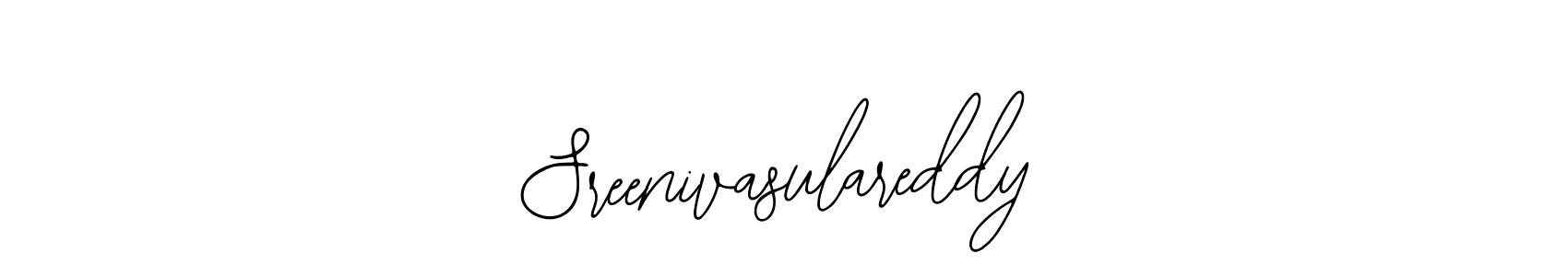 Use a signature maker to create a handwritten signature online. With this signature software, you can design (Bearetta-2O07w) your own signature for name Sreenivasulareddy. Sreenivasulareddy signature style 12 images and pictures png