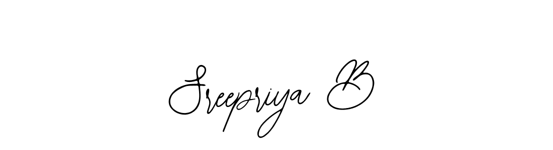 This is the best signature style for the Sreepriya B name. Also you like these signature font (Bearetta-2O07w). Mix name signature. Sreepriya B signature style 12 images and pictures png