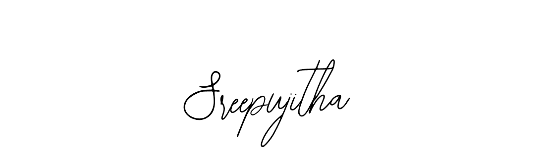 Design your own signature with our free online signature maker. With this signature software, you can create a handwritten (Bearetta-2O07w) signature for name Sreepujitha. Sreepujitha signature style 12 images and pictures png