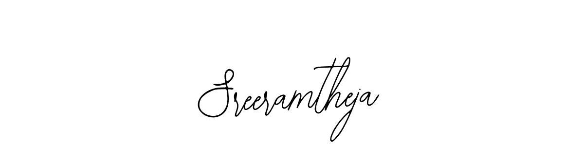 Also You can easily find your signature by using the search form. We will create Sreeramtheja name handwritten signature images for you free of cost using Bearetta-2O07w sign style. Sreeramtheja signature style 12 images and pictures png