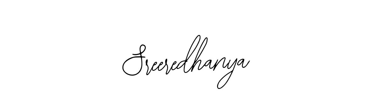 Make a short Sreeredhanya signature style. Manage your documents anywhere anytime using Bearetta-2O07w. Create and add eSignatures, submit forms, share and send files easily. Sreeredhanya signature style 12 images and pictures png