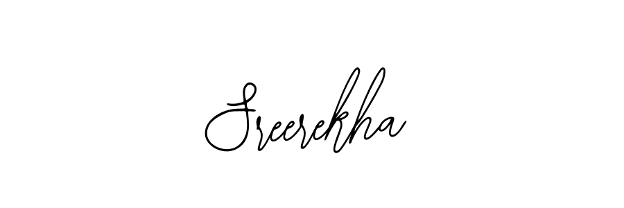 Make a beautiful signature design for name Sreerekha. With this signature (Bearetta-2O07w) style, you can create a handwritten signature for free. Sreerekha signature style 12 images and pictures png