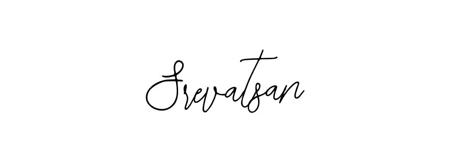 Bearetta-2O07w is a professional signature style that is perfect for those who want to add a touch of class to their signature. It is also a great choice for those who want to make their signature more unique. Get Srevatsan name to fancy signature for free. Srevatsan signature style 12 images and pictures png