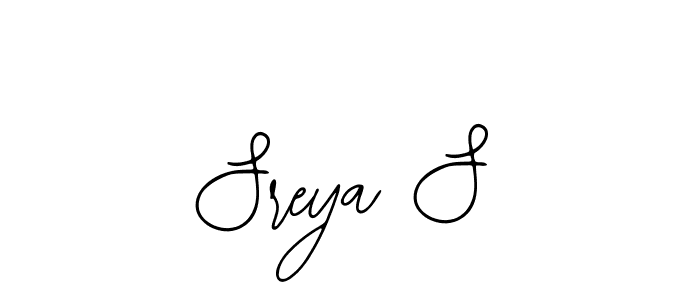 Make a beautiful signature design for name Sreya S. With this signature (Bearetta-2O07w) style, you can create a handwritten signature for free. Sreya S signature style 12 images and pictures png