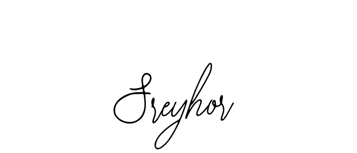 Sreyhor stylish signature style. Best Handwritten Sign (Bearetta-2O07w) for my name. Handwritten Signature Collection Ideas for my name Sreyhor. Sreyhor signature style 12 images and pictures png