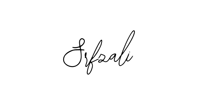 How to make Srfzali signature? Bearetta-2O07w is a professional autograph style. Create handwritten signature for Srfzali name. Srfzali signature style 12 images and pictures png