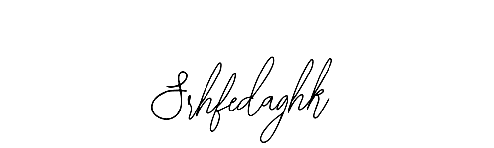 Design your own signature with our free online signature maker. With this signature software, you can create a handwritten (Bearetta-2O07w) signature for name Srhfedaghk. Srhfedaghk signature style 12 images and pictures png