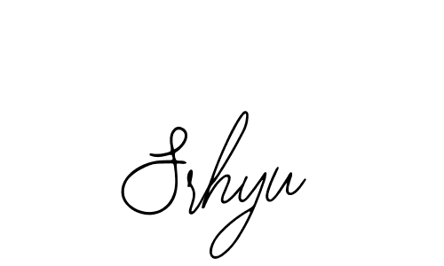 How to Draw Srhyu signature style? Bearetta-2O07w is a latest design signature styles for name Srhyu. Srhyu signature style 12 images and pictures png