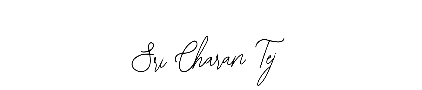 How to Draw Sri Charan Tej signature style? Bearetta-2O07w is a latest design signature styles for name Sri Charan Tej. Sri Charan Tej signature style 12 images and pictures png