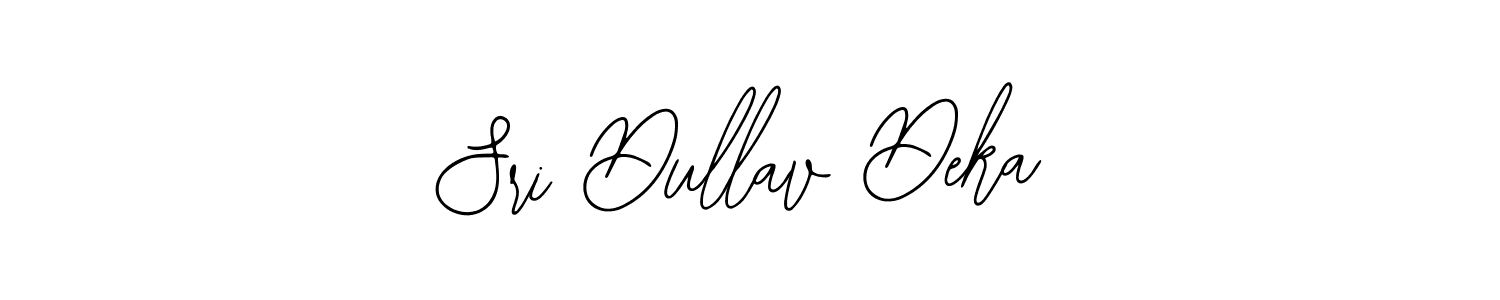 Use a signature maker to create a handwritten signature online. With this signature software, you can design (Bearetta-2O07w) your own signature for name Sri Dullav Deka. Sri Dullav Deka signature style 12 images and pictures png