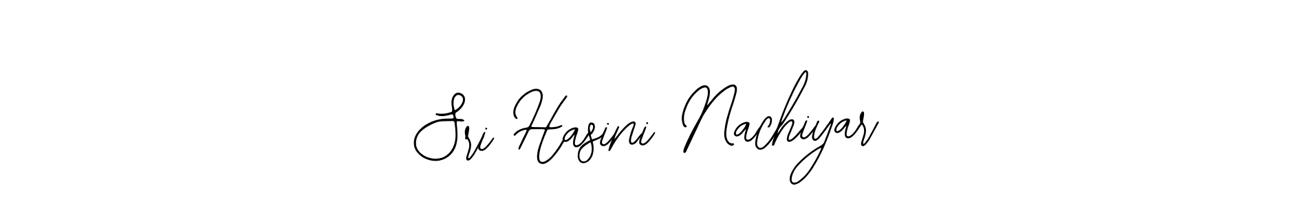 Create a beautiful signature design for name Sri Hasini Nachiyar. With this signature (Bearetta-2O07w) fonts, you can make a handwritten signature for free. Sri Hasini Nachiyar signature style 12 images and pictures png