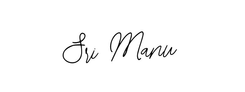 Also we have Sri Manu name is the best signature style. Create professional handwritten signature collection using Bearetta-2O07w autograph style. Sri Manu signature style 12 images and pictures png