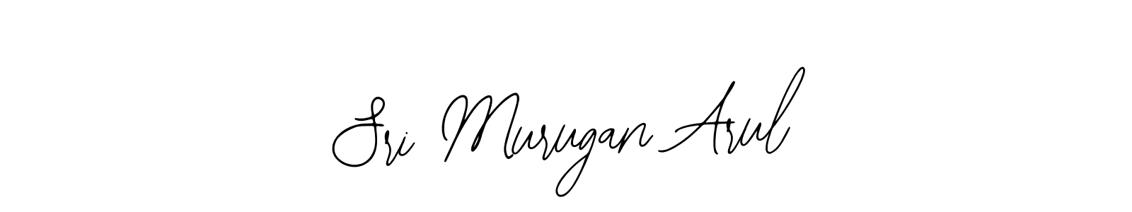 You should practise on your own different ways (Bearetta-2O07w) to write your name (Sri Murugan Arul) in signature. don't let someone else do it for you. Sri Murugan Arul signature style 12 images and pictures png