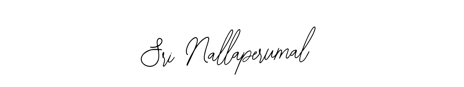 You should practise on your own different ways (Bearetta-2O07w) to write your name (Sri Nallaperumal) in signature. don't let someone else do it for you. Sri Nallaperumal signature style 12 images and pictures png