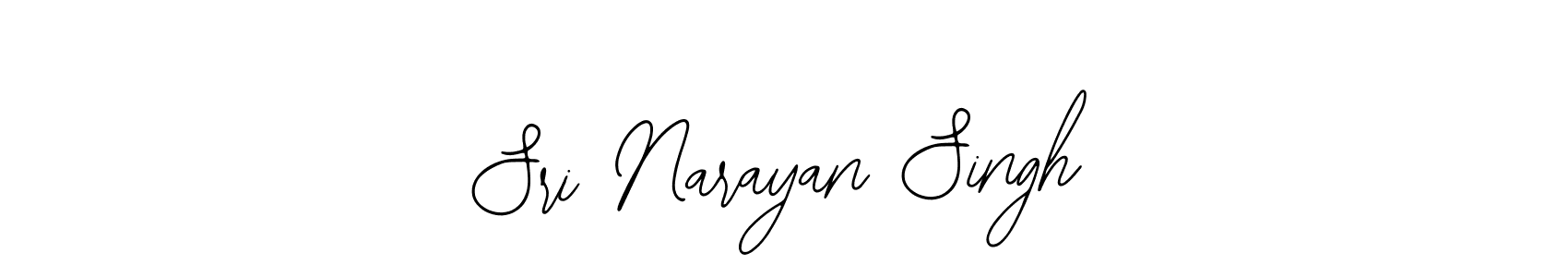 Similarly Bearetta-2O07w is the best handwritten signature design. Signature creator online .You can use it as an online autograph creator for name Sri Narayan Singh. Sri Narayan Singh signature style 12 images and pictures png