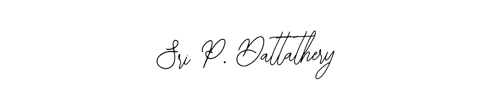 Design your own signature with our free online signature maker. With this signature software, you can create a handwritten (Bearetta-2O07w) signature for name Sri P. Dattathery. Sri P. Dattathery signature style 12 images and pictures png