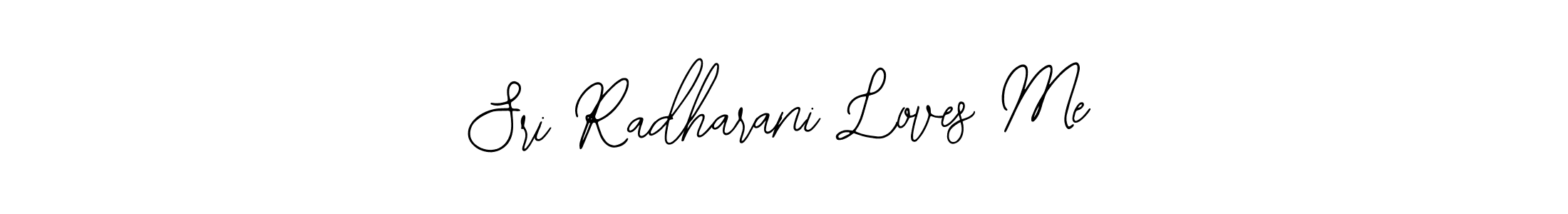 Design your own signature with our free online signature maker. With this signature software, you can create a handwritten (Bearetta-2O07w) signature for name Sri Radharani Loves Me. Sri Radharani Loves Me signature style 12 images and pictures png