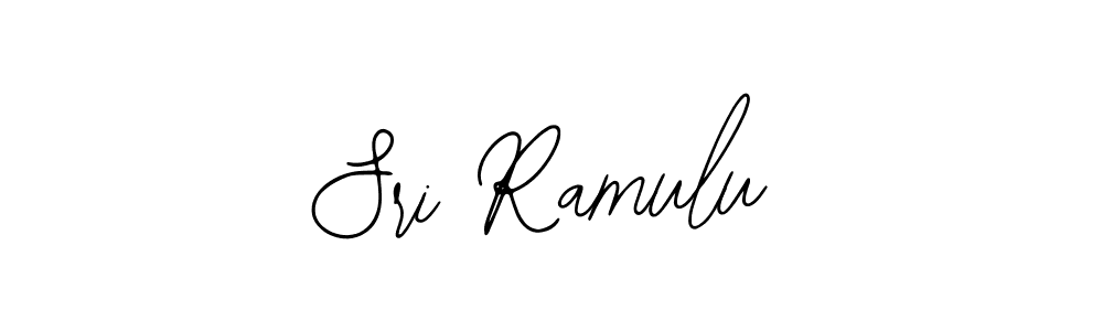 You should practise on your own different ways (Bearetta-2O07w) to write your name (Sri Ramulu) in signature. don't let someone else do it for you. Sri Ramulu signature style 12 images and pictures png
