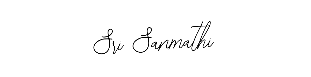 Use a signature maker to create a handwritten signature online. With this signature software, you can design (Bearetta-2O07w) your own signature for name Sri Sanmathi. Sri Sanmathi signature style 12 images and pictures png