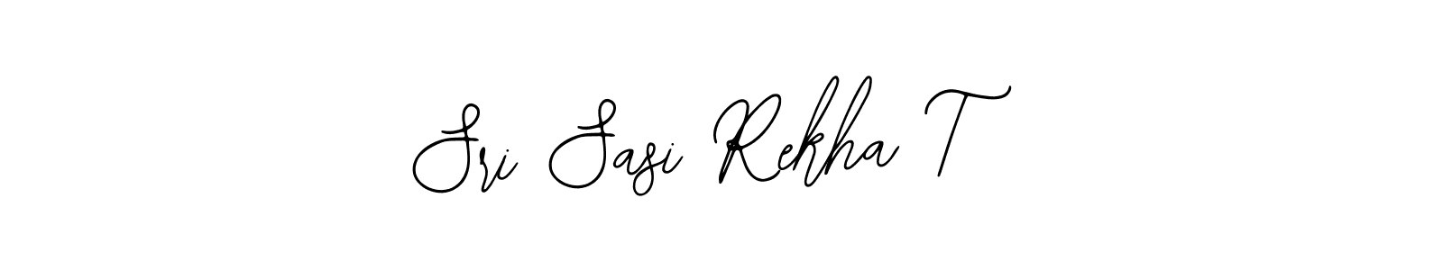 if you are searching for the best signature style for your name Sri Sasi Rekha T. so please give up your signature search. here we have designed multiple signature styles  using Bearetta-2O07w. Sri Sasi Rekha T signature style 12 images and pictures png