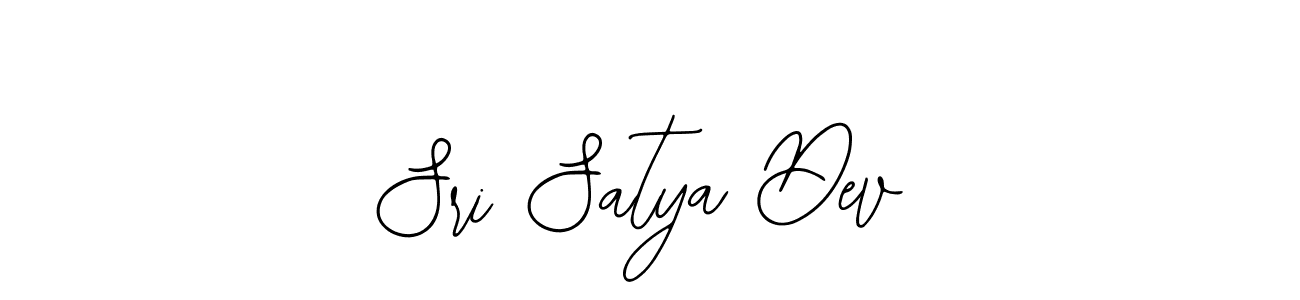 You should practise on your own different ways (Bearetta-2O07w) to write your name (Sri Satya Dev) in signature. don't let someone else do it for you. Sri Satya Dev signature style 12 images and pictures png