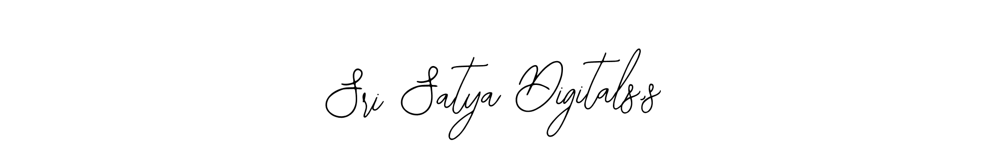 Make a beautiful signature design for name Sri Satya Digitals,s. With this signature (Bearetta-2O07w) style, you can create a handwritten signature for free. Sri Satya Digitals,s signature style 12 images and pictures png