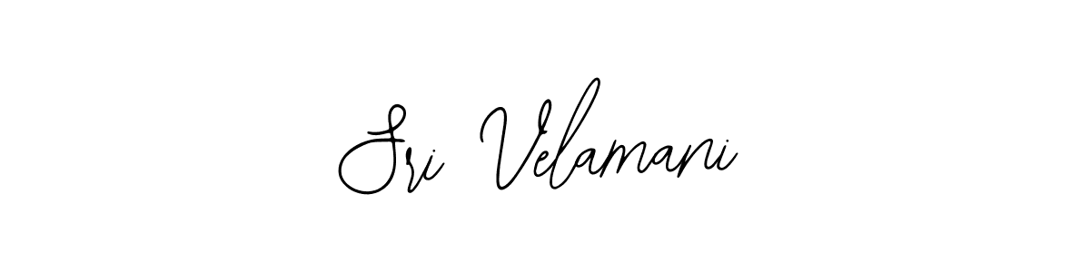 How to make Sri Velamani signature? Bearetta-2O07w is a professional autograph style. Create handwritten signature for Sri Velamani name. Sri Velamani signature style 12 images and pictures png
