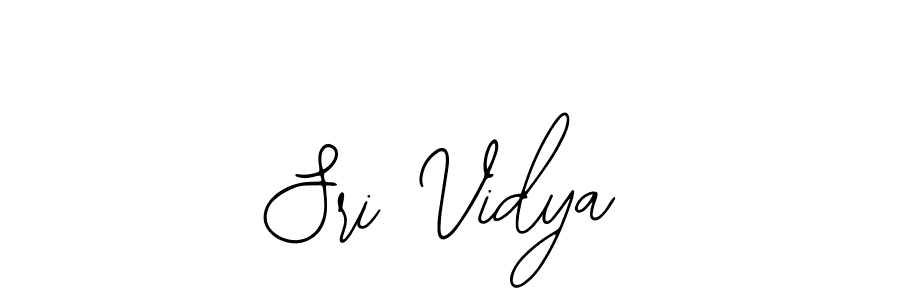 It looks lik you need a new signature style for name Sri Vidya. Design unique handwritten (Bearetta-2O07w) signature with our free signature maker in just a few clicks. Sri Vidya signature style 12 images and pictures png