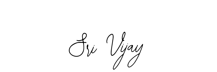 You should practise on your own different ways (Bearetta-2O07w) to write your name (Sri Vijay) in signature. don't let someone else do it for you. Sri Vijay signature style 12 images and pictures png