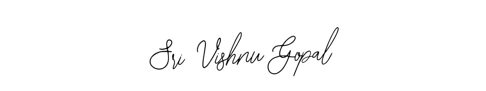 Bearetta-2O07w is a professional signature style that is perfect for those who want to add a touch of class to their signature. It is also a great choice for those who want to make their signature more unique. Get Sri Vishnu Gopal name to fancy signature for free. Sri Vishnu Gopal signature style 12 images and pictures png