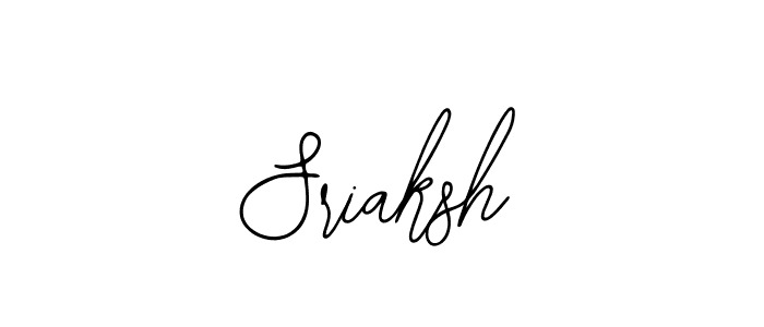Also we have Sriaksh name is the best signature style. Create professional handwritten signature collection using Bearetta-2O07w autograph style. Sriaksh signature style 12 images and pictures png