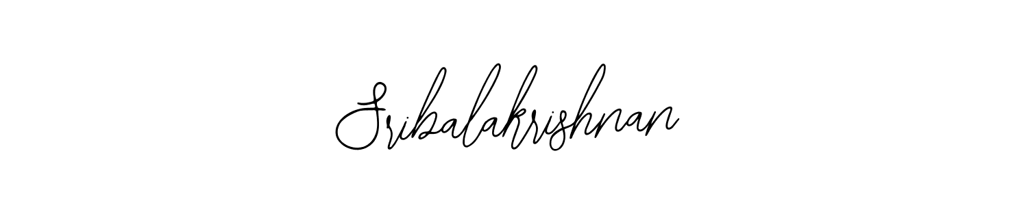 Design your own signature with our free online signature maker. With this signature software, you can create a handwritten (Bearetta-2O07w) signature for name Sribalakrishnan. Sribalakrishnan signature style 12 images and pictures png