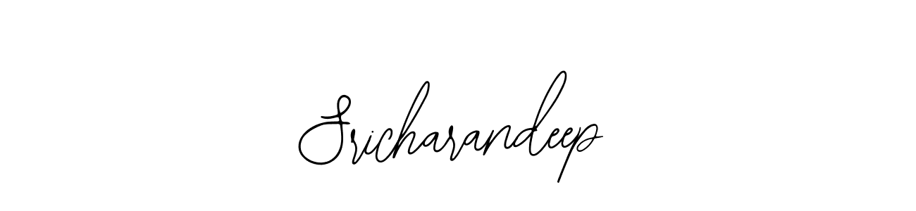 Create a beautiful signature design for name Sricharandeep. With this signature (Bearetta-2O07w) fonts, you can make a handwritten signature for free. Sricharandeep signature style 12 images and pictures png