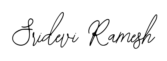 Explore multiple handwriting variations for Sridevi Ramesh including this stunning Bearetta-2O07w design. Free to use across all platforms. Sridevi Ramesh signature style 12 images and pictures png