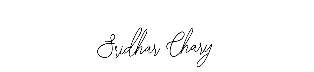 How to make Sridhar Chary signature? Bearetta-2O07w is a professional autograph style. Create handwritten signature for Sridhar Chary name. Sridhar Chary signature style 12 images and pictures png